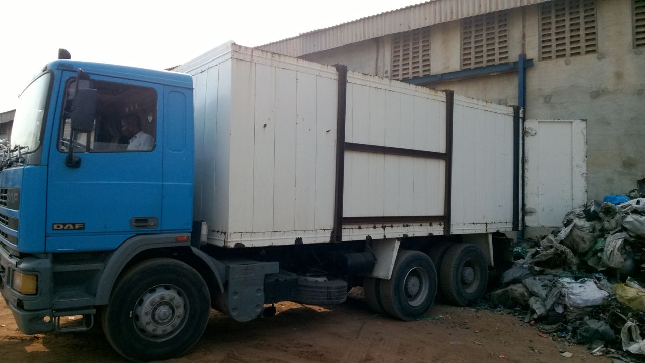 Haulage truck