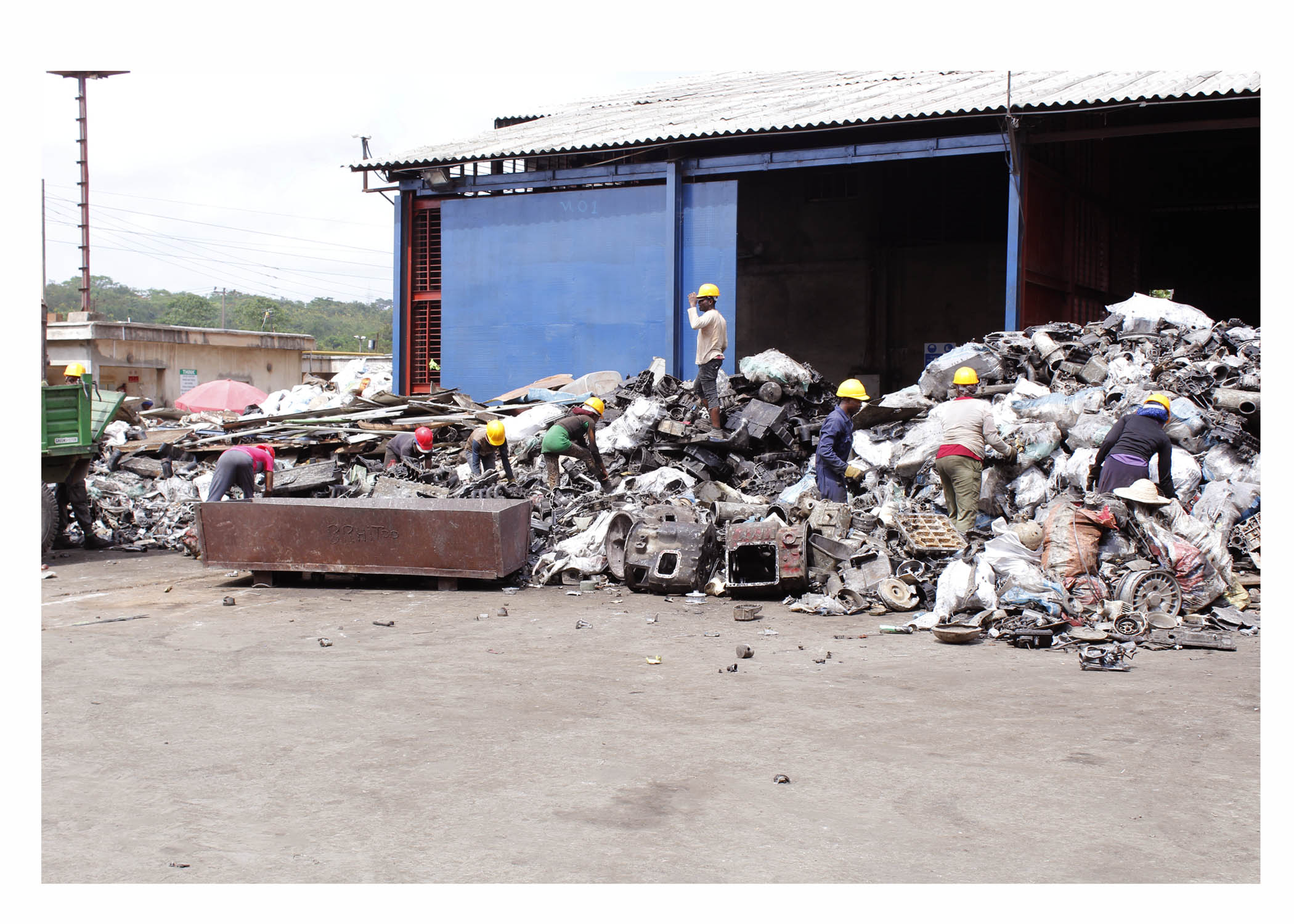Scrap yard sorting
