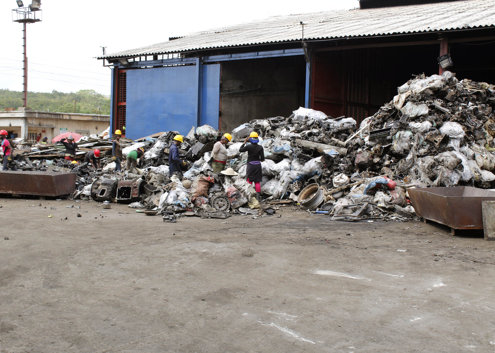 Scrap yard operations